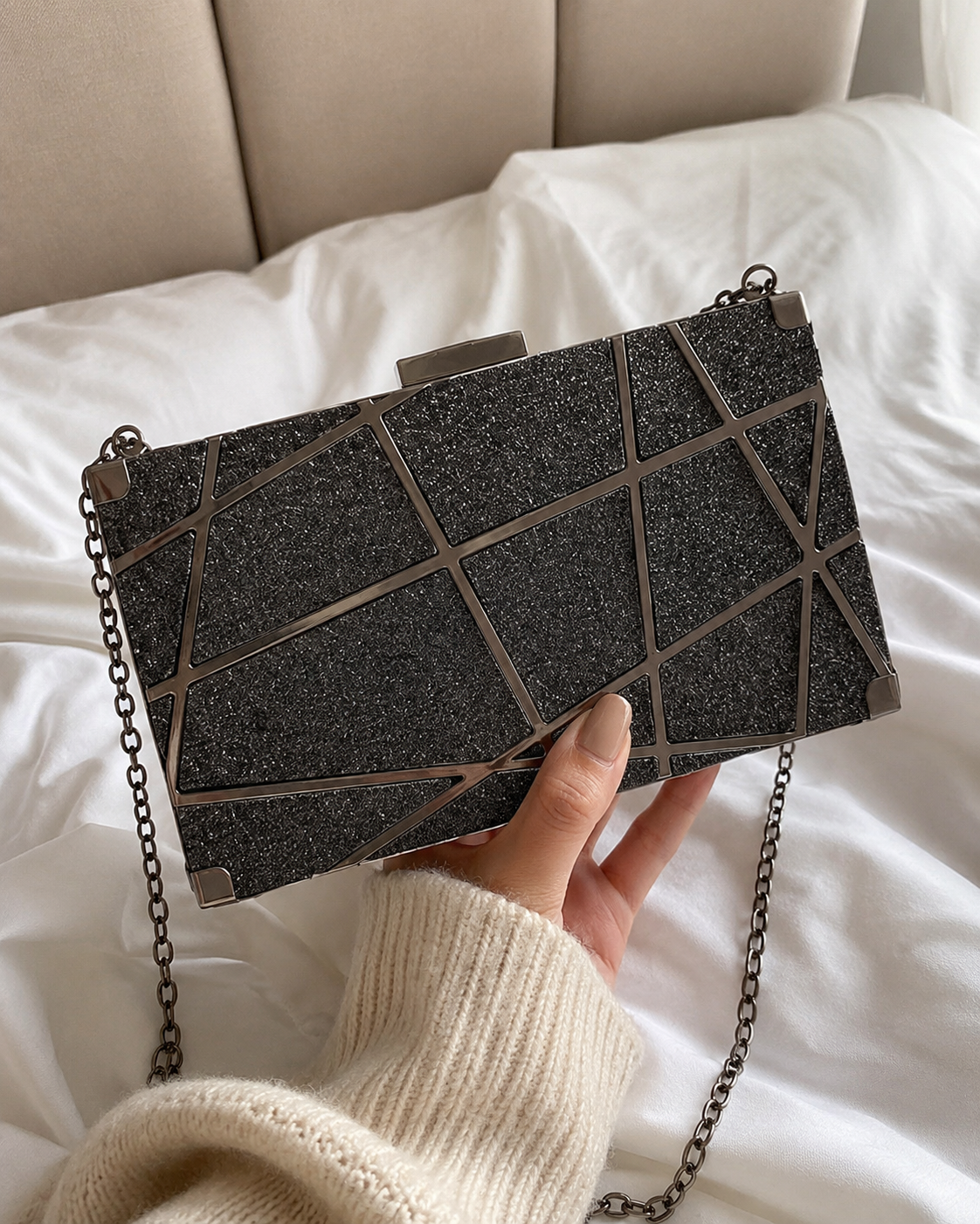 ÉTOILE | Bolso de noche brillante