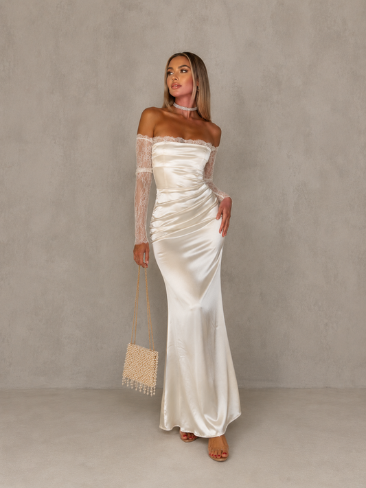 ADARA | Vestido champagne