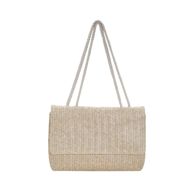 Bolso Bandolera Tejido Simple para Mujer